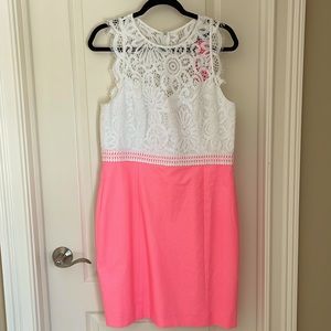 Lily Pulitzer dress NWT pink white